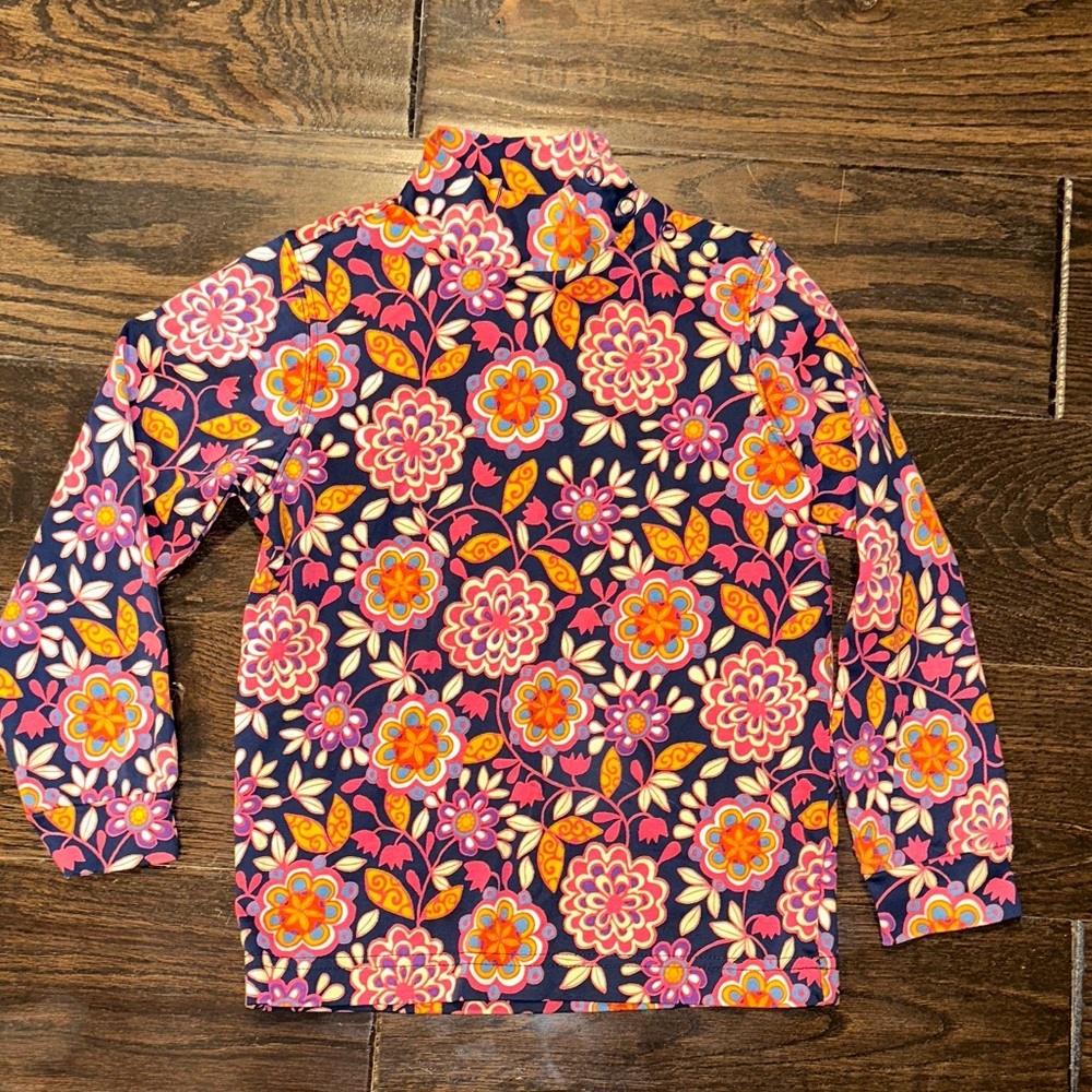 Hanna Andersson Colorful Floral Top size 4 little girls